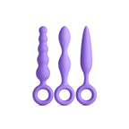 INYA Trio Kit - Purple - Purple Anal Plugs - Set of 3