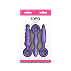 INYA Trio Kit - Purple - Purple Anal Plugs - Set of 3