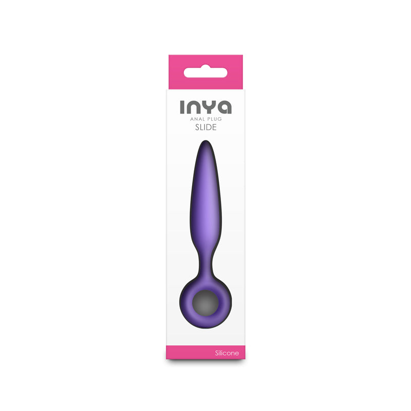 INYA Slide - Purple - Purple 12.7 cm Anal Plug