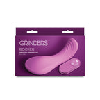 Grinders Rocker - Pink - Pink USB Rechargeable Vibrating Grinder Pad with Remote