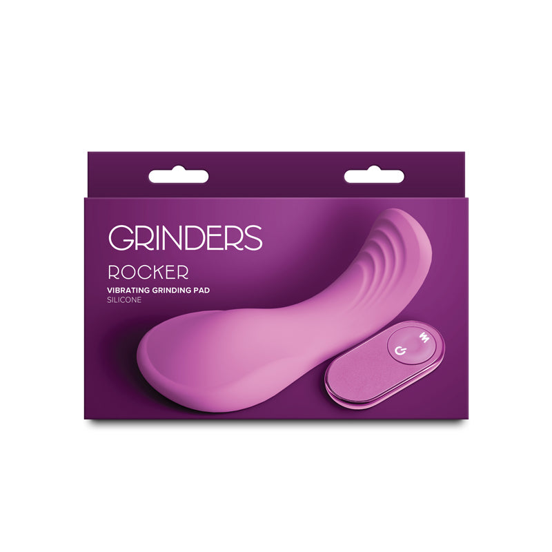 Grinders Rocker - Pink - Pink USB Rechargeable Vibrating Grinder Pad with Remote