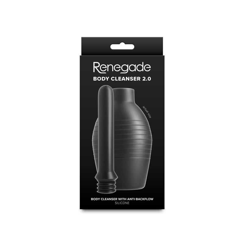 Renegade Body Cleanser 2.0 - Black - Black Unisex Douche