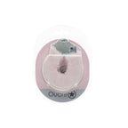 OUCH! Heavy-Duty Fluffy Cuffs - Powder Pink - Powder Pink Fluffy Restraints