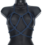 OUCH! Bondage Rope - 10 M - Navy Blue - Navy Blue Nylon Bondage Rope - 10 metre Length