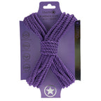 OUCH! Bondage Rope - 10 M - Purple - Purple Nylon Bondage Rope - 10 metre Length
