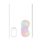 OUCH! Fluffy Mask - Multicolour 1 - Coloured Fluffy Eye Mask