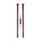 OUCH! Halo - Thigh Cuffs - Burgundy Leg Restraints