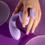 Playboy Pleasure REV ME UP - Purple USB Rechargeable Dual Motor Curved Vibrator
