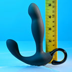 Playboy Pleasure COME HITHER - Black 13.2 cm USB Rechargeable Vibrating Prostate Massager with Wireless Remote Control