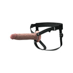 Fantasy X-Tensions Elite 9'' Silicone Hollow Strap-On - Flesh - Flesh 22.9 cm Hollow Strap-On