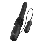 FFS Ultimate Silicone Thruster - Black - Black USB Rechargeable Thrusting Vibrator