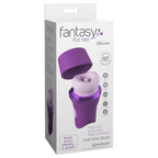 Fantasy For Her Lush Kiss Plush - Purple - Purple USB Rechargeable Licking & Sucking Stimulator