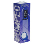 PUMPED Engage Automatic Penis Pump - Blue - Metallic Blue USB Rechargeable Auto Penis Pump