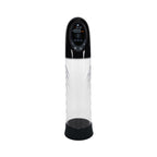 PUMPED CyberPulse Automatic Penis Pump - Black - Black/Clear USB Rechargeable Auto Penis Pump