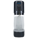 PUMPED UltraLift Automatic Masturbator - Gunmetal Grey/Clear USB Rechargeable Auto Masturbator