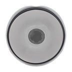PUMPED Virtuo - Gunmetal - Gunmetal Grey/Clear USB Rechargeable Sucking And Vibrating Auto Masturbator