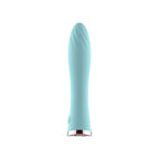 Passion Play Ultra Power Silicone Vibrating Bullet - Blue - Blue 12.9 cm USB Rechargeable Vibrating Bullet