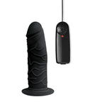 Whipsmart Inflatable Vibrating Love Seat - Black Inflatable Cushion with 6'' Vibrating Dong