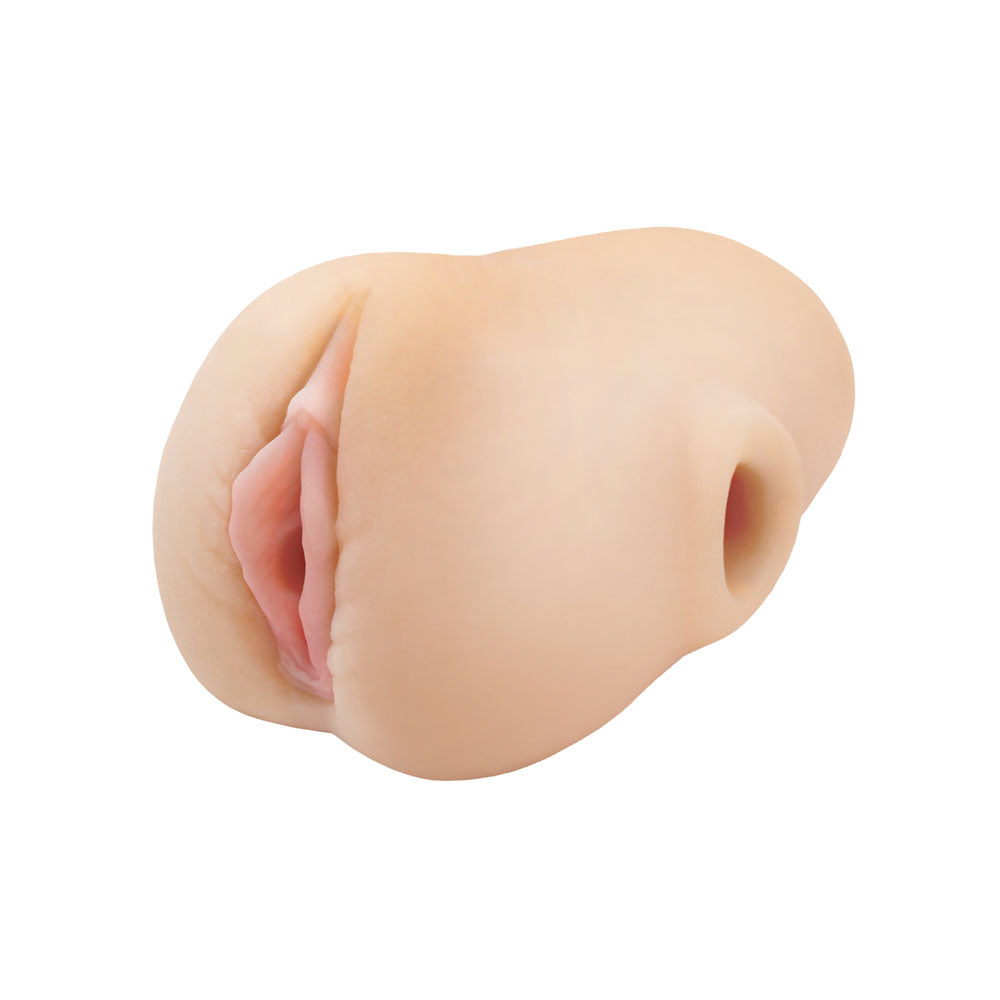 PDX Plus Pussy Pounder Squeeze Stroker - Flesh - Flesh Vagina Stroker