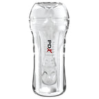 PDX Extreme Wet Pussies - Super Luscious Lips - Clear - Clear Self Lubricating Vagina Stroker