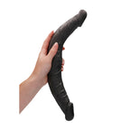REALROCK 14'' Double Dildo - Black 36 cm Double Dong