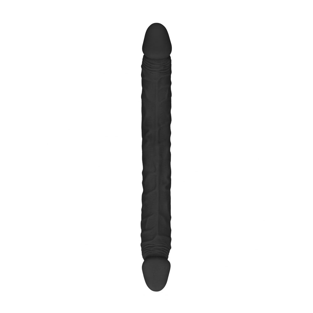 REALROCK 18'' Double Dildo - Black - Black 46 cm Double Dong