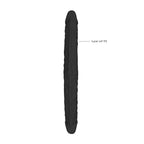 REALROCK 18'' Double Dildo - Black - Black 46 cm Double Dong