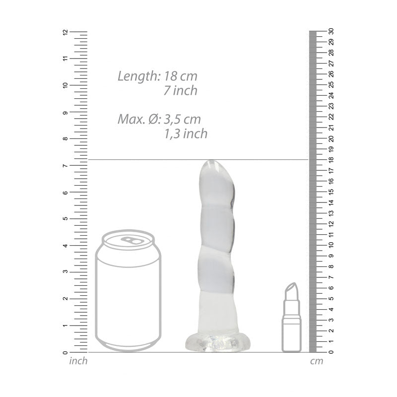 REALROCK Non Realistic Dildo With Suctio -
