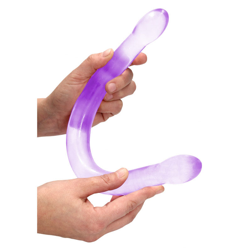 REALROCK Non Realistic Double Dong 17'' - Purple 42 cm Double Dong