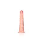 REALROCK Realistic Slim Dildo with Suction Cup - 18cm - Flesh 18 cm (7'') Dong