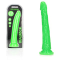REALROCK 29 cm Slim Glow in the Dark Neon - Green - Glow in Dark Green 29 cm (11'') Dong
