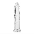 REALROCK 18 cm Straight Dildo - Clear - Clear 18 cm (7'') Dong