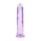 REALROCK 20 cm Straight Dildo - Purple - Purple 20 cm (8'') Dong