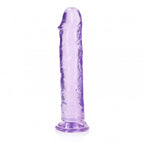 REALROCK 25 cm Straight Dildo - Purple - Purple 25 cm (10'') Dong