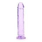 REALROCK 25 cm Straight Dildo - Purple - Purple 25 cm (10'') Dong