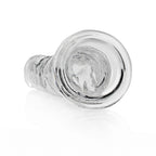 REALROCK 28 cm Straight Dildo - Transparent - Clear 28 cm (10'') Dong