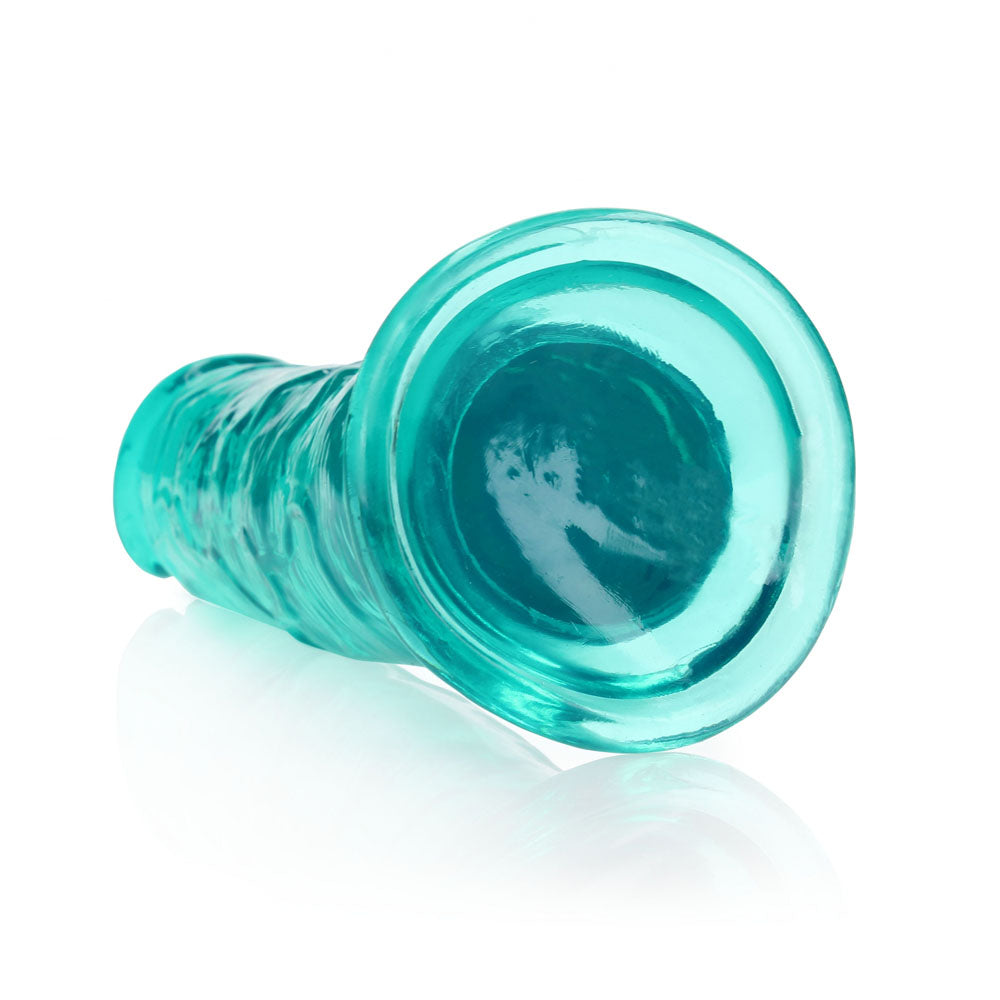 REALROCK 31 cm Straight Dildo - Turquoise - Turquoise 31 cm (11'') Dong