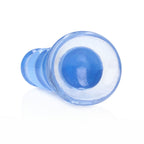 REALROCK 14 cm Curvy Anal Plug - Blue - Blue 14 cm (4.5'') Butt Plug