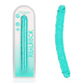 REALROCK 34 cm Double Dong - Turquoise - Turquoise 34 cm (14'') Double Dong