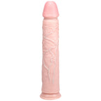 REALROCK 38cm Extra Long Dildo - Flesh - Flesh 38 cm (15'') Extra Long Dong