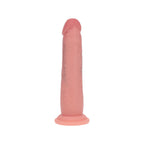 REALROCK Dual Density 7'' Sliding Skin Silicone Dildo - Flesh - Flesh 15.2 cm Sliding Skin Dildo