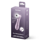 Satisfyer Pro 2 - Purple - Touch-Free USB-C Rechargeable Clitoral Stimulator