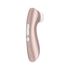 Satisfyer Pro 2+ Rose Gold - Rose Gold Touch-Free USB-C Rechargeable Clitoral Stimulator with Vibration