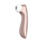 Satisfyer Pro 2+ Rose Gold - Rose Gold Touch-Free USB-C Rechargeable Clitoral Stimulator with Vibration