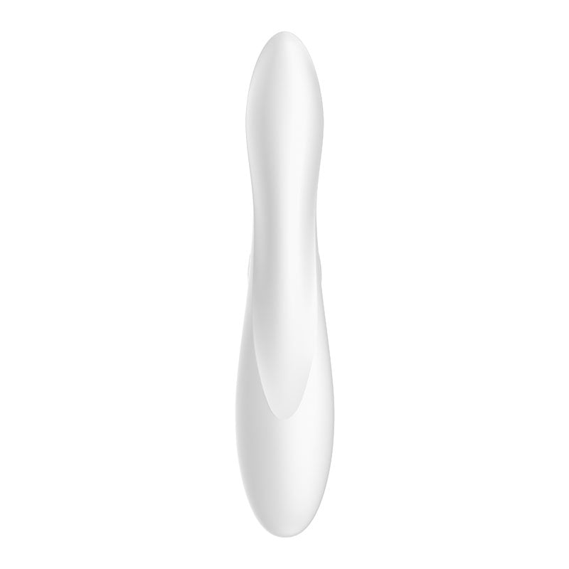 Satisfyer Pro + G-Spot - White - White 22 cm USB Rechargeable Rabbit Vibrator with Touch-Free Clitoral Stimulator