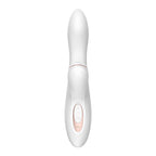 Satisfyer Pro + G-Spot - White - White 22 cm USB Rechargeable Rabbit Vibrator with Touch-Free Clitoral Stimulator