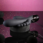 Selopa TRIPLE ACES - Black 19.7 cm USB Rechargeable Triple Stimulator Vibrator
