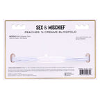 Sex & Mischief Peaches n CreaMe Blindfold - Peach Eyemask