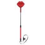 S&M Exs & Ohs Kiss Crop - Red Silicone Tipped Crop Whip