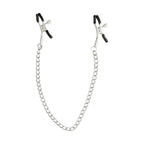 Sex & Mischief Chained Nipple Clamps - Nipple Clamps with 30 cm Chain